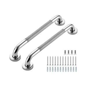 Grab Bars for Shower, 2 Pack 16-Inch Anti Slip Shower Handles for Elderly, Safet